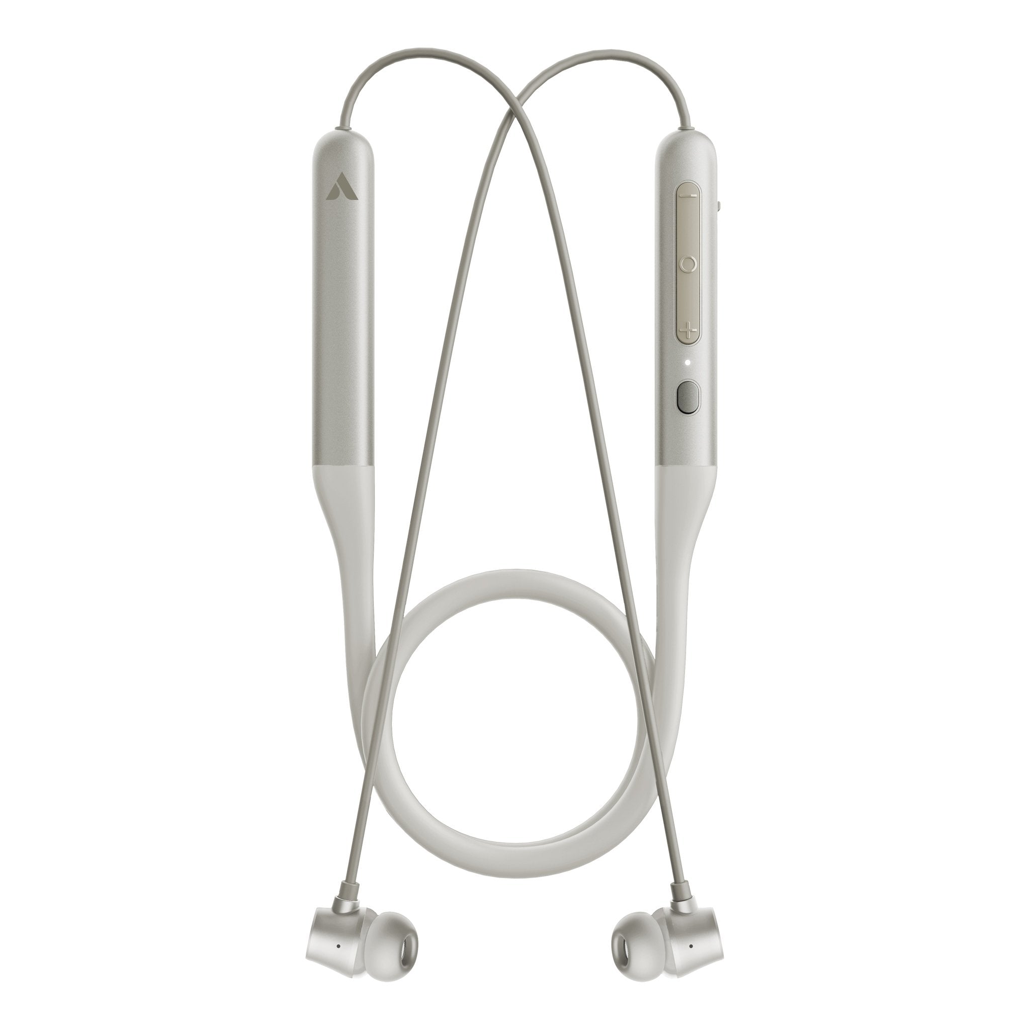 Trusound Anc Neckband Earbuds, Grey