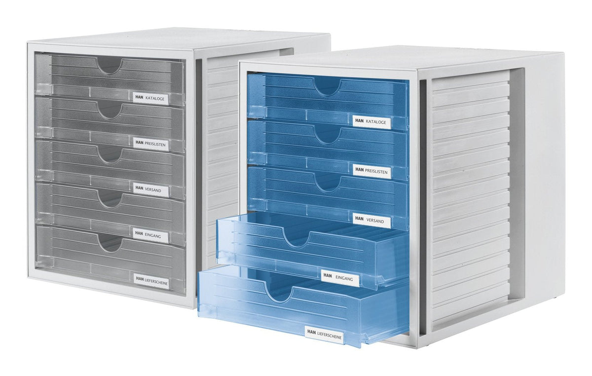 Han Schubladenbox 1450-64 Din A4 27,5 X 33 X 32 Cm