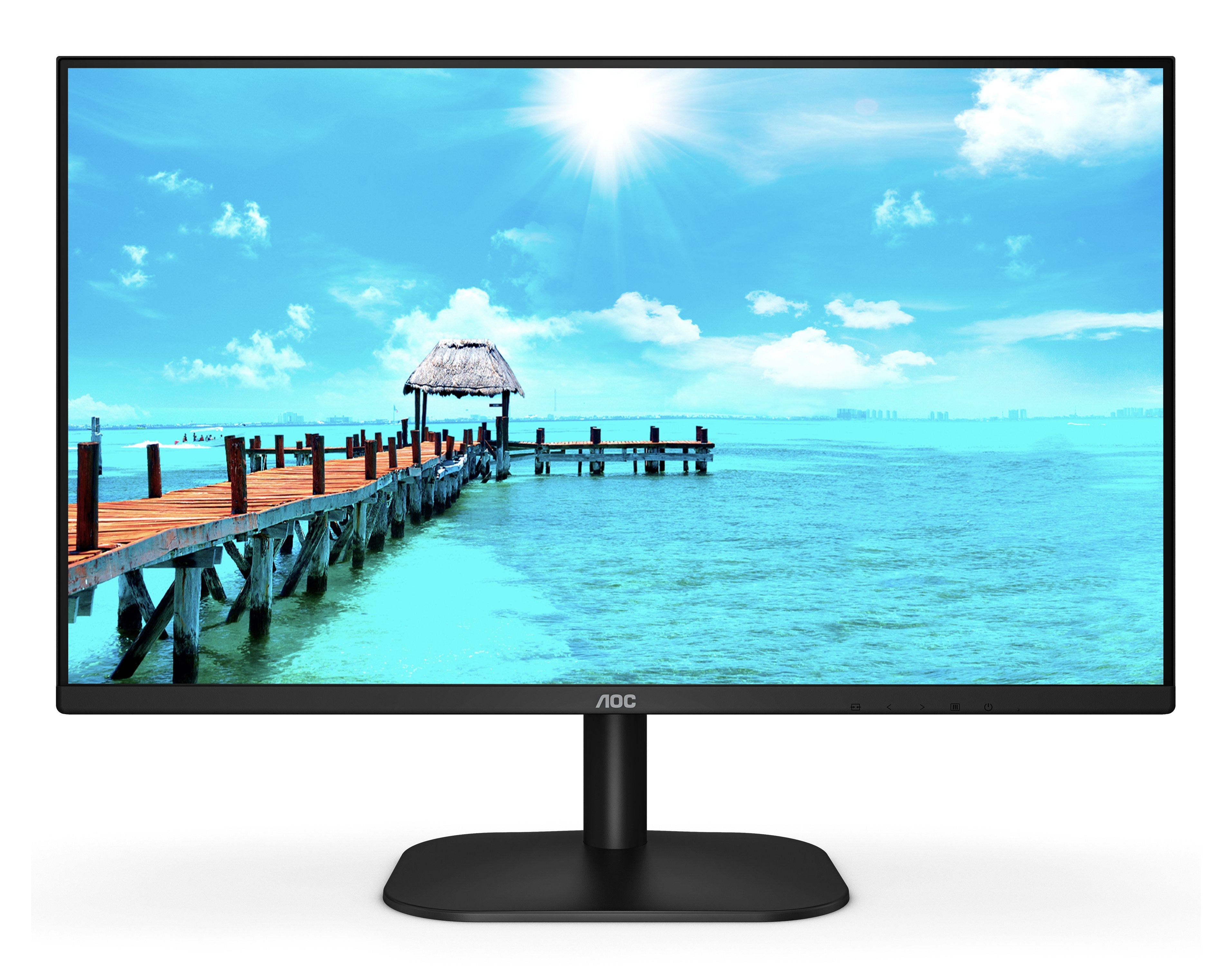Monitor Aoc 27b2qam Led Display 68,6 Cm (27") 1920 X 1080 Pixeles Full Hd Negro