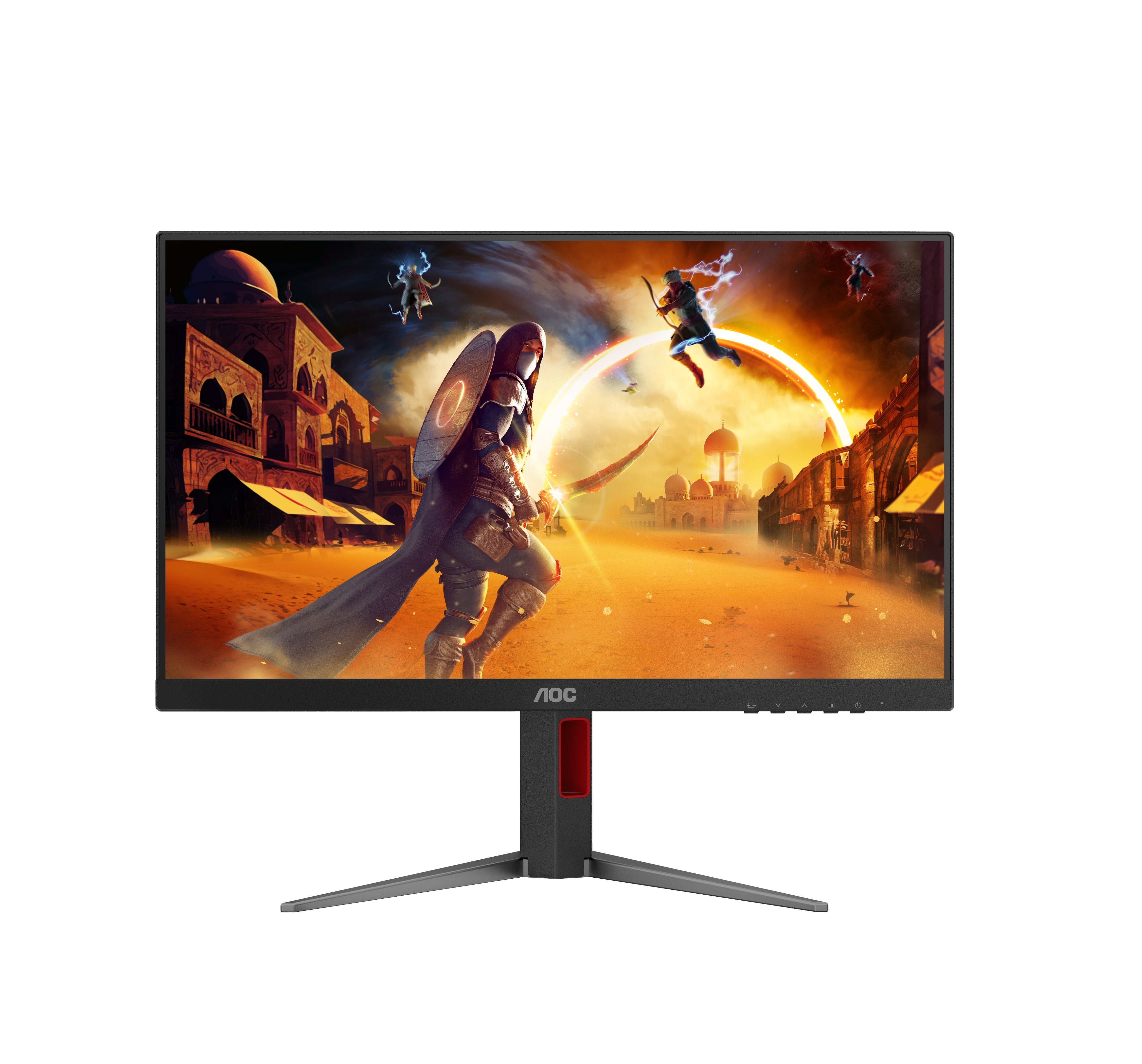 Monitor Aoc G4 24g4ha 23.8" 1920 X 1080 Pixeles Full Hd Led Negro, Rojo