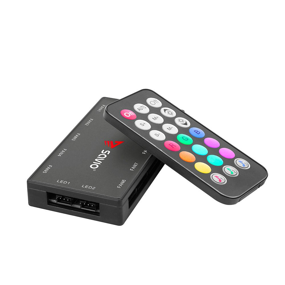 EAN 5901986047940 - Savio FAN-01 4-pack 120mm ARGB fan including controller and remote control Carcasa del ordenador Ventilad imagen 10