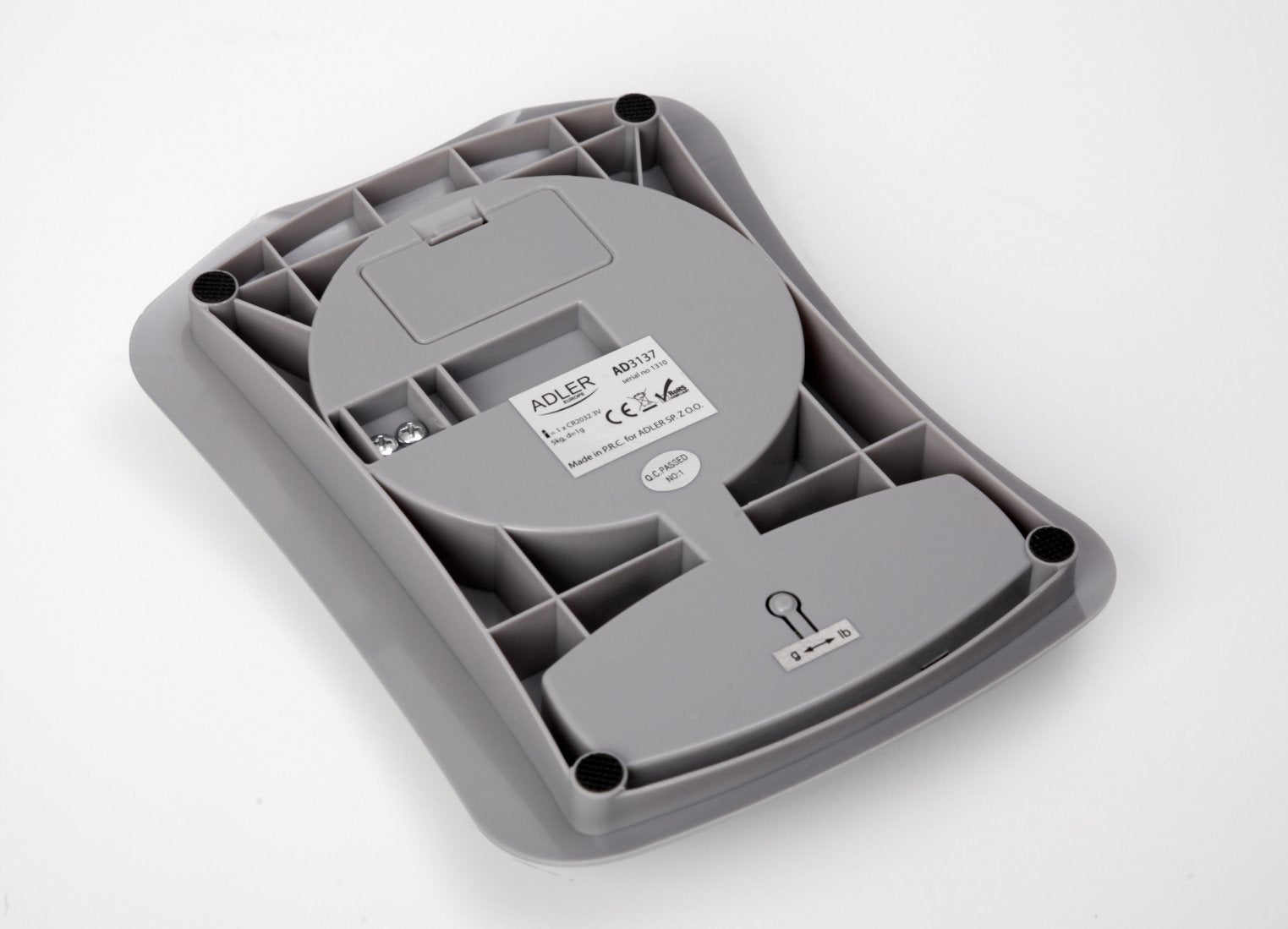 EAN 5907633494587 - Adler AD 3137s Plata Encimera Báscula electrónica de cocina imagen 5