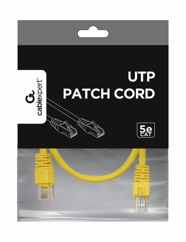 EAN 8716309038553 - Gembird PP12-0.5M/Y cable de red Amarillo 0,5 m Cat5e imagen 4
