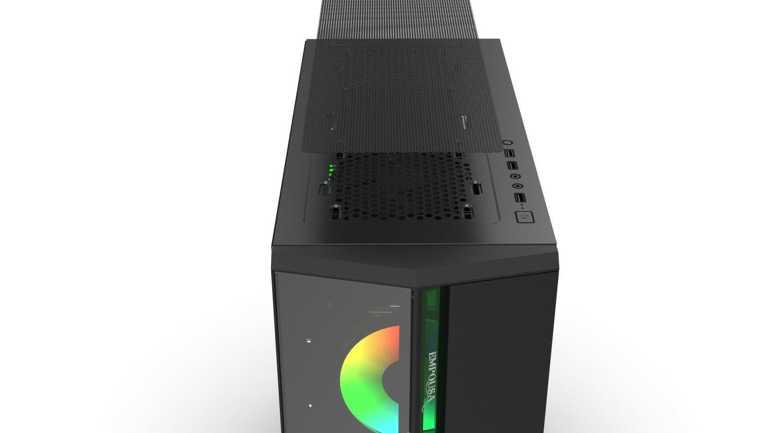 Caja Pc Inca Emg-17xn Midi Tower Negro