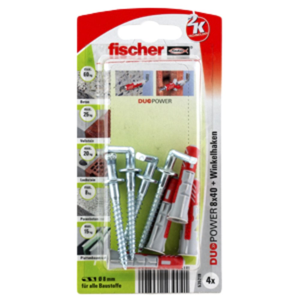 Fischer Pasador Duopower 8x40 Wh K De 535219
