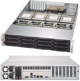 EAN 672042210350 - Supermicro 829HE1C4-R1K02LP Estante Negro, Metálico 1000 W imagen 1