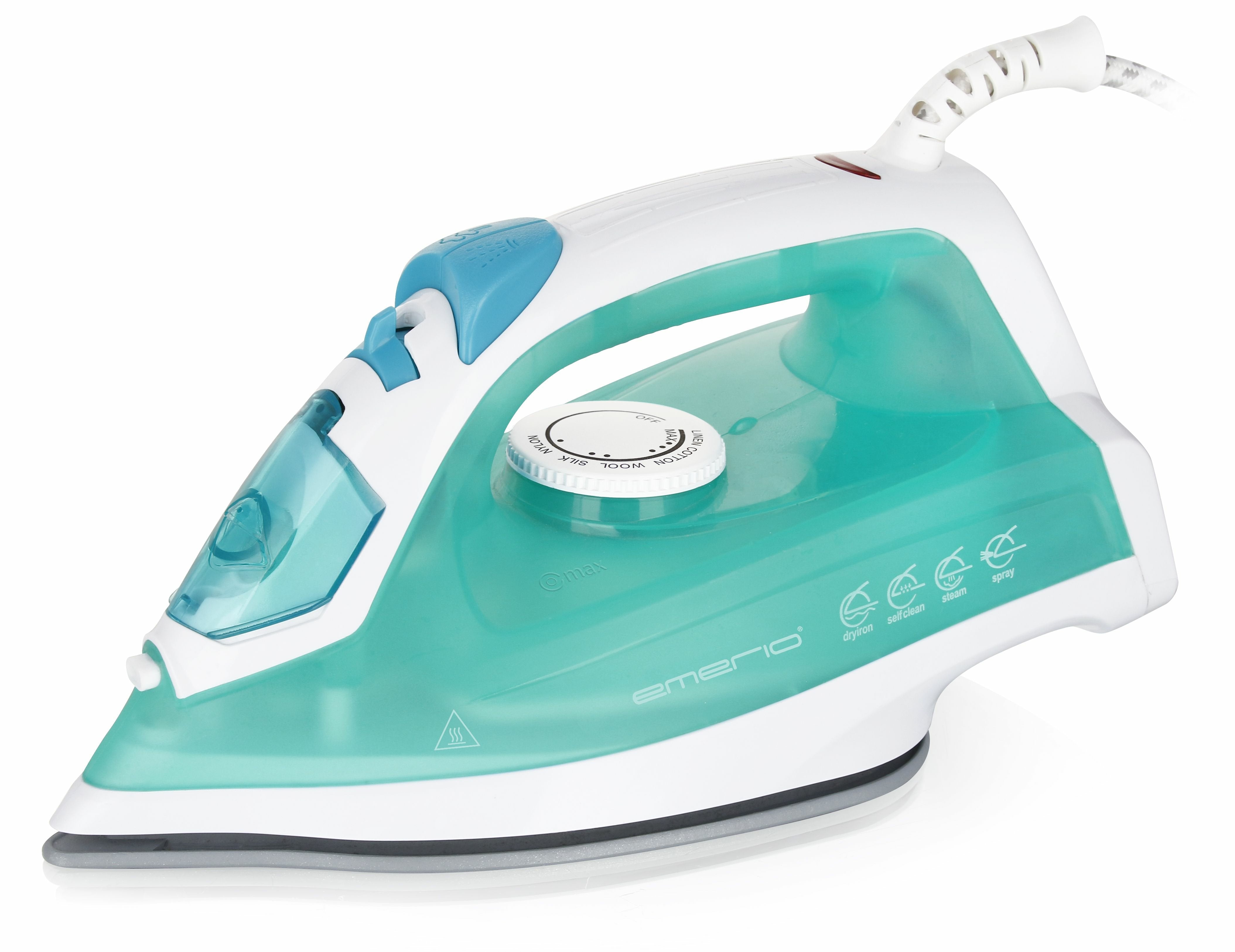 EAN 7333282003258 - Emerio SI-110298.4 plancha Plancha a vapor Suela de cerámica 2000 W Verde, Blanco imagen 1