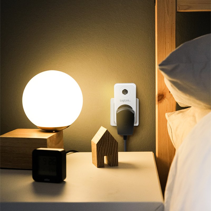 Logilink Pa0263 Interruptor Crepuscular Blanco 230 V