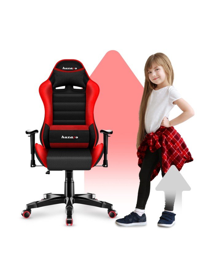 EAN 5903796010558 - Huzaro Ranger 6.0 Silla para videojuegos universal Asiento (de seguridad) de butaca Negro, Rojo imagen 4
