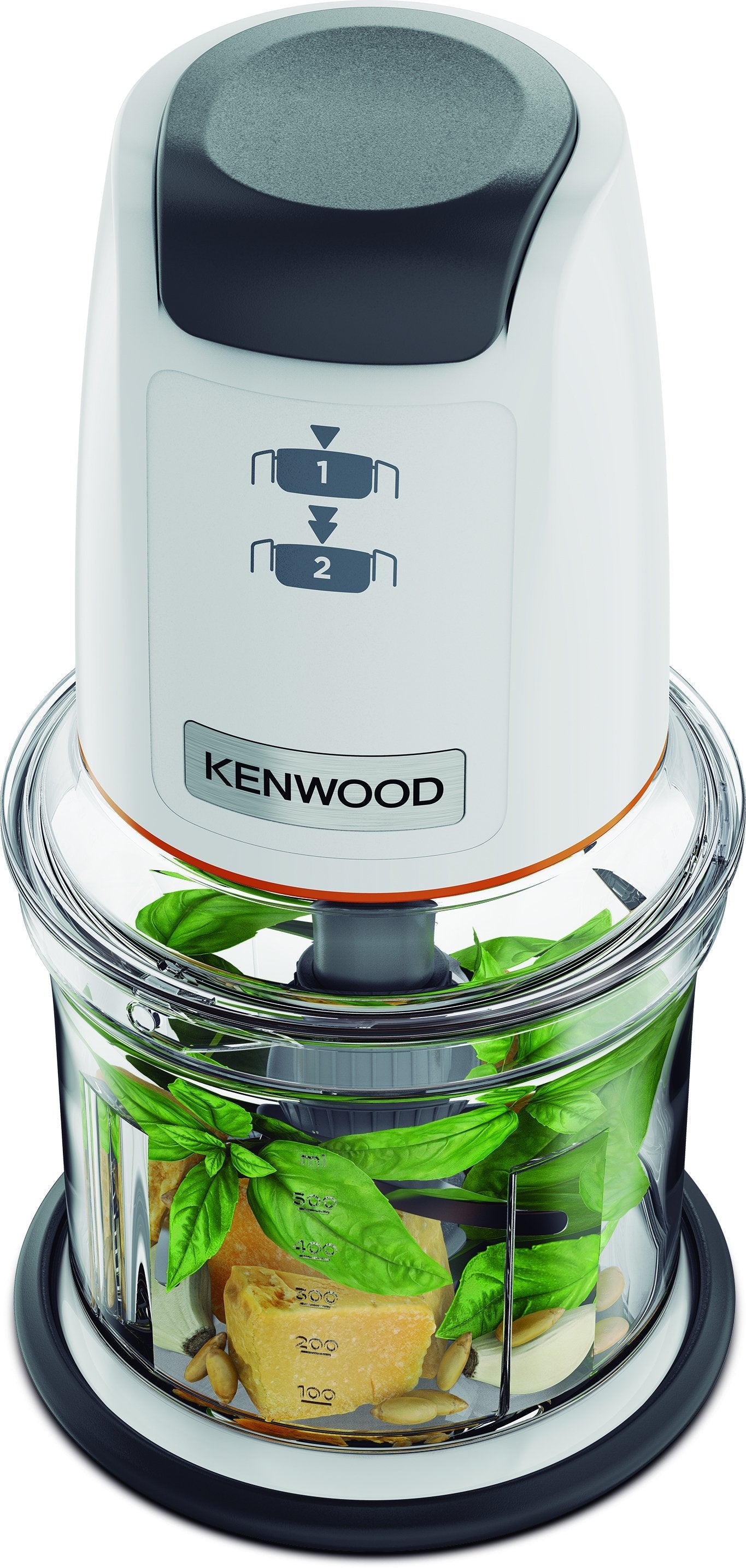 Kenwood Chp61.000wh Easychop Zerkleinerer Con Vier Klingen, 500w, Blanco