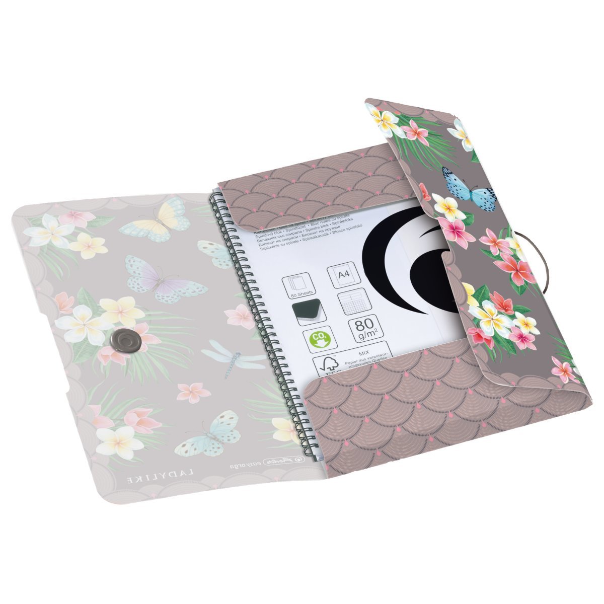 Herlitz 50044009 Carpeta Polipropileno (Pp) Multicolor A4