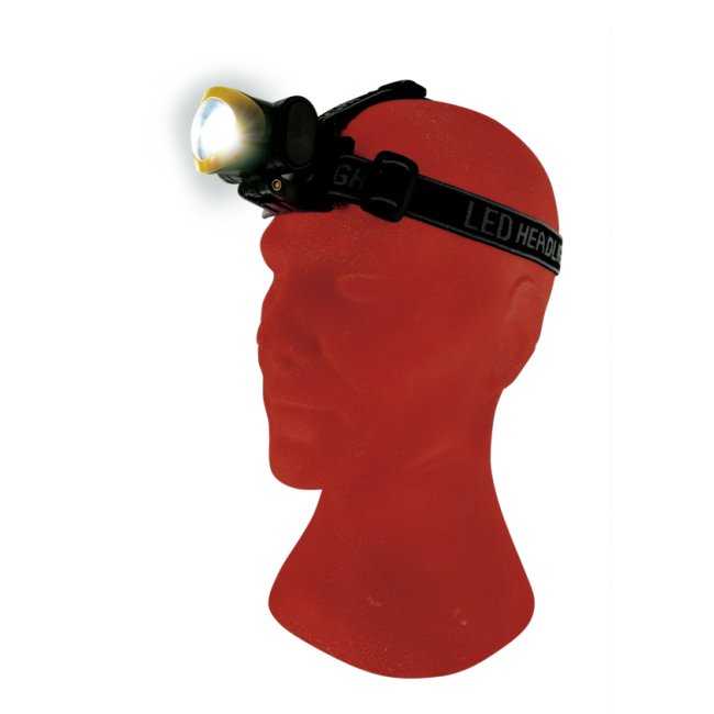 Schwaiger Cob Linterna Frontal Led