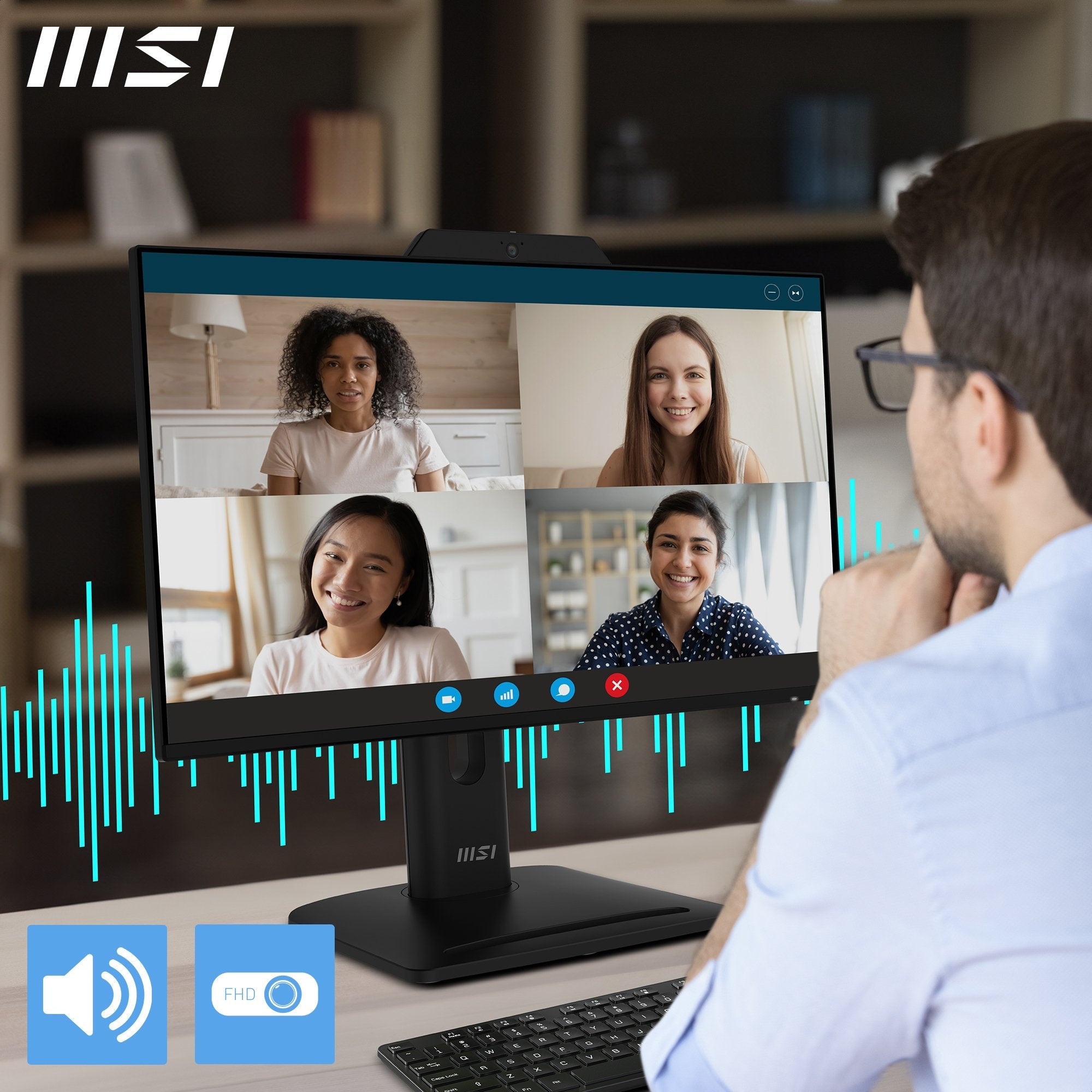 EAN 4711377260404 - MSI Pro MP242PMG pantalla para PC 60,5 cm (23.8") 1920 x 1080 Pixeles Full HD LCD Negro imagen 4