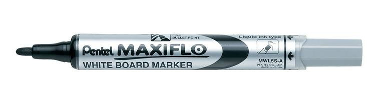 EAN 4902506057242 - Pentel Maxiflo marcador 12 pieza(s) Punta redonda Negro imagen 1