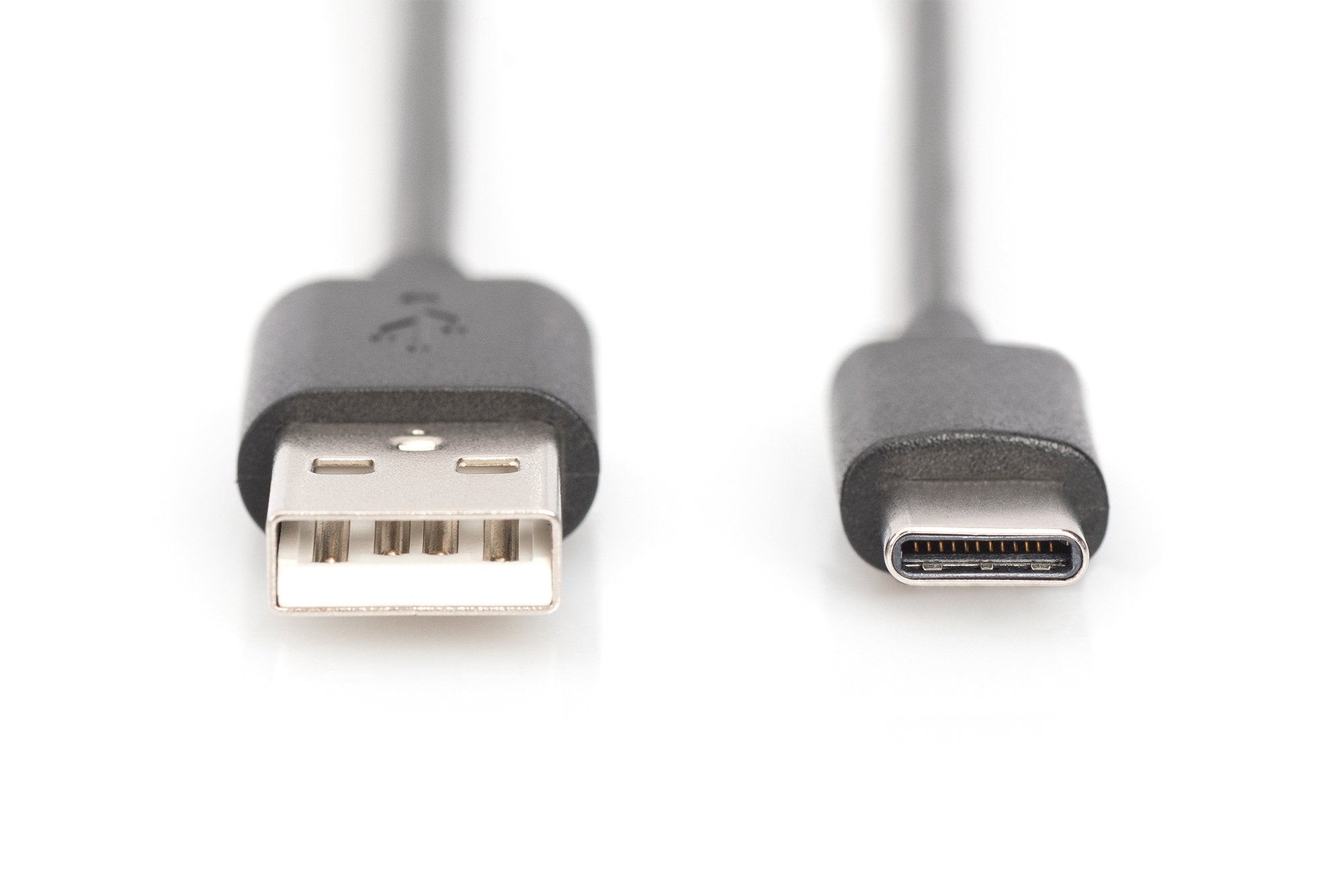 EAN 4016032455240 - Digitus AK-300154-018-S cable USB USB 2.0 1,8 m 2 x USB A USB C Negro imagen 5