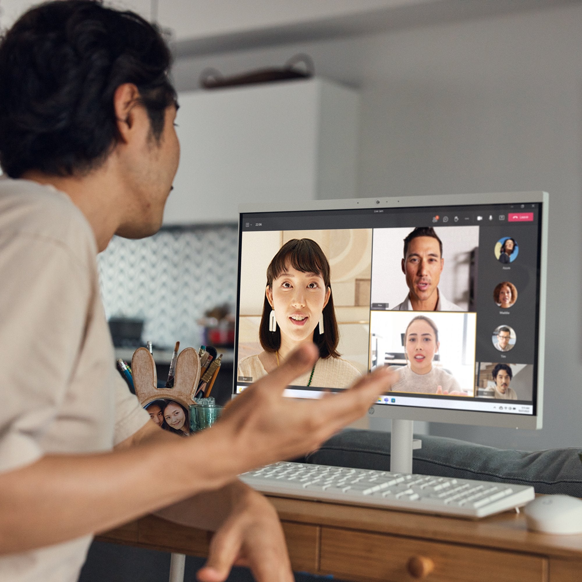 EAN 0198415202680 - HP 22-dg0037ns Intel® Core™ i3 i3-N300 54,6 cm (21.5") 1920 x 1080 Pixeles PC todo en uno 8 GB DDR5-SDRAM imagen 18