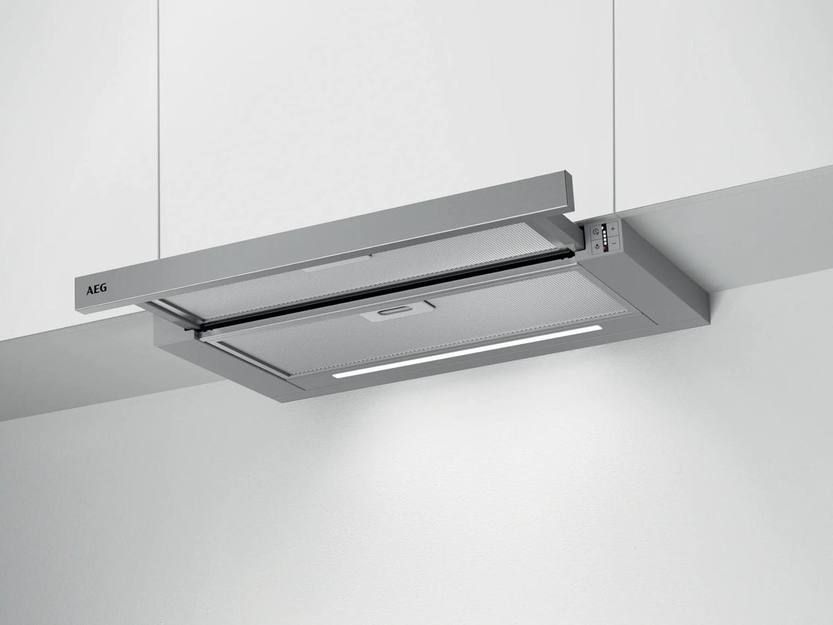 EAN 7332543805761 - AEG DPE5660M Semintegrada (extraíble) Gris 495 m³/h imagen 1