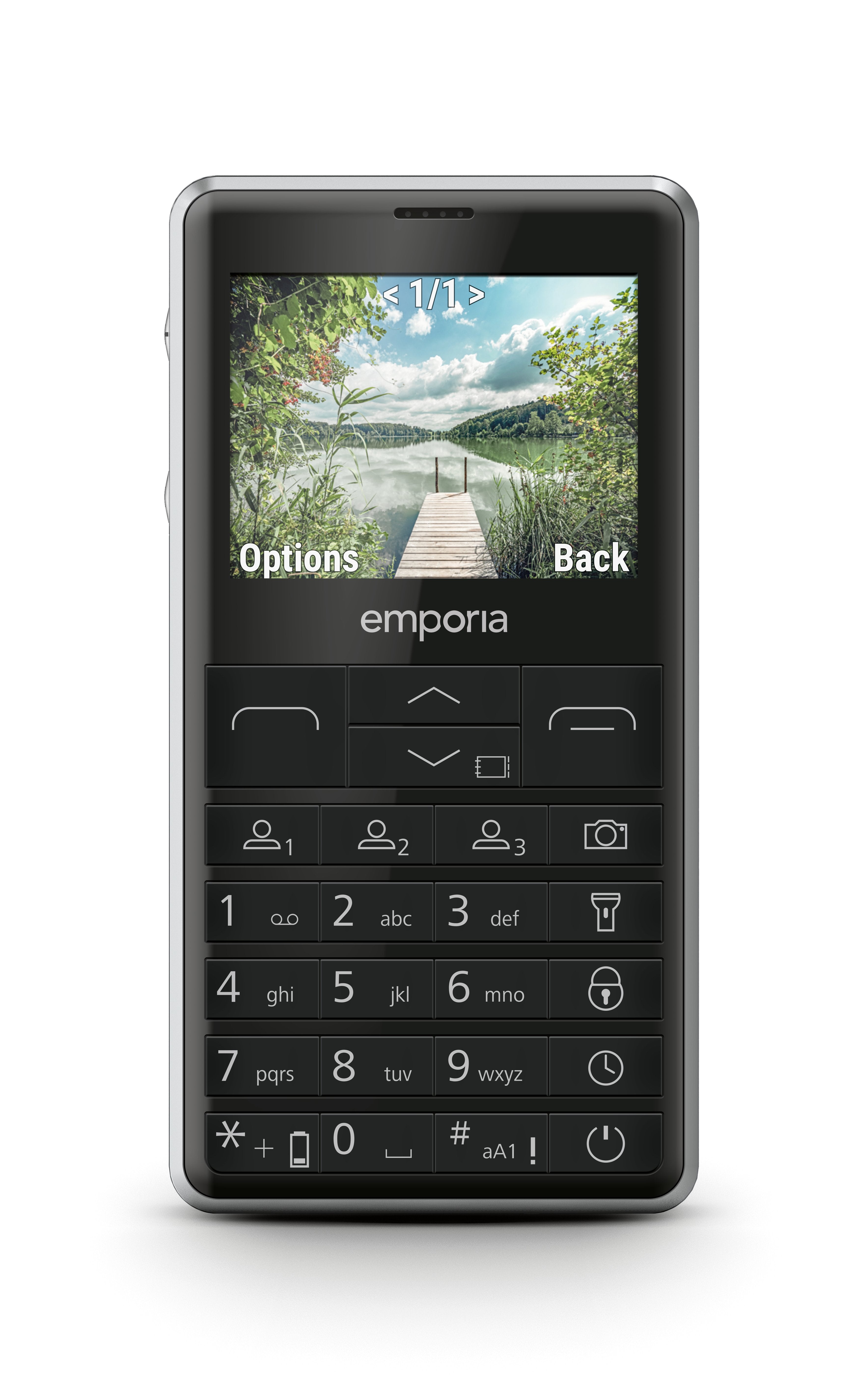 EAN 9005613167608 - Emporia emporiaPRIME-LTE 5,87 cm (2.31") 107 g Negro Teléfono para personas mayores imagen 8