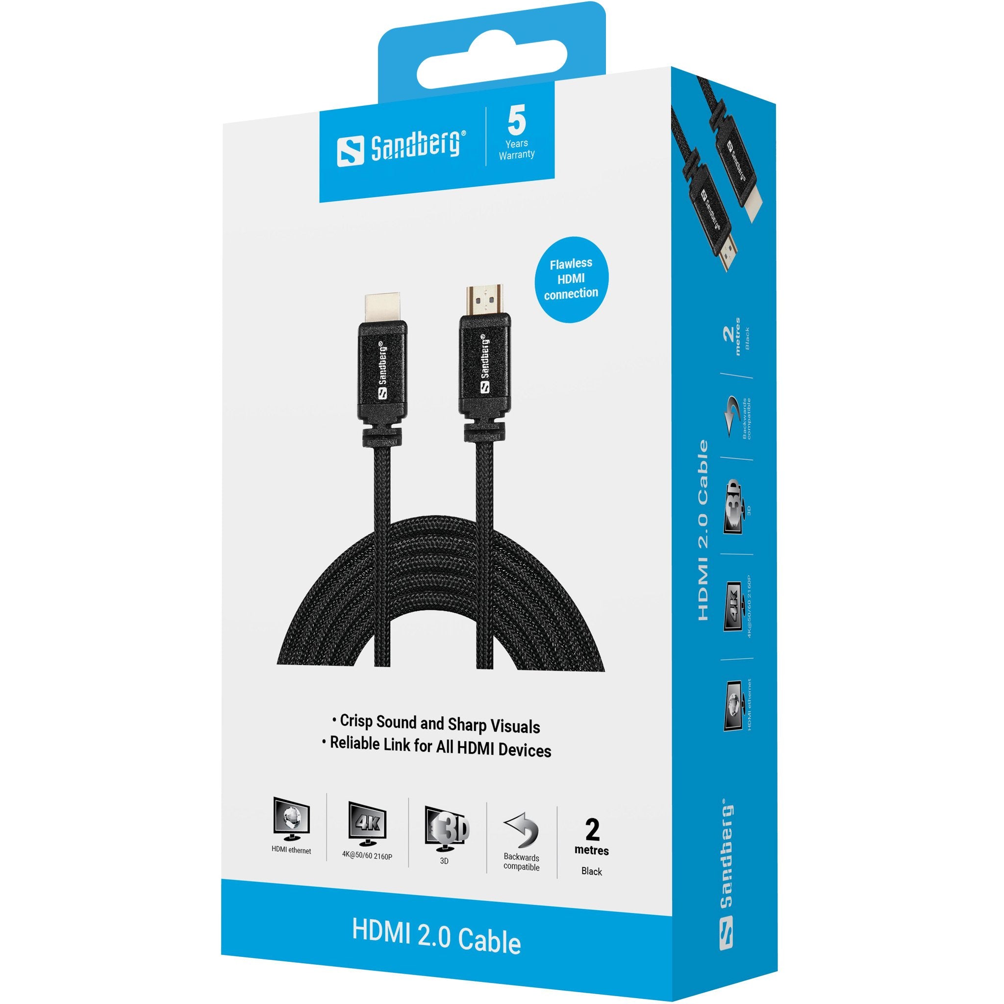 EAN 5705730508981 - Sandberg 508-98 cable HDMI HDMI tipo A (Estándar) Negro imagen 4