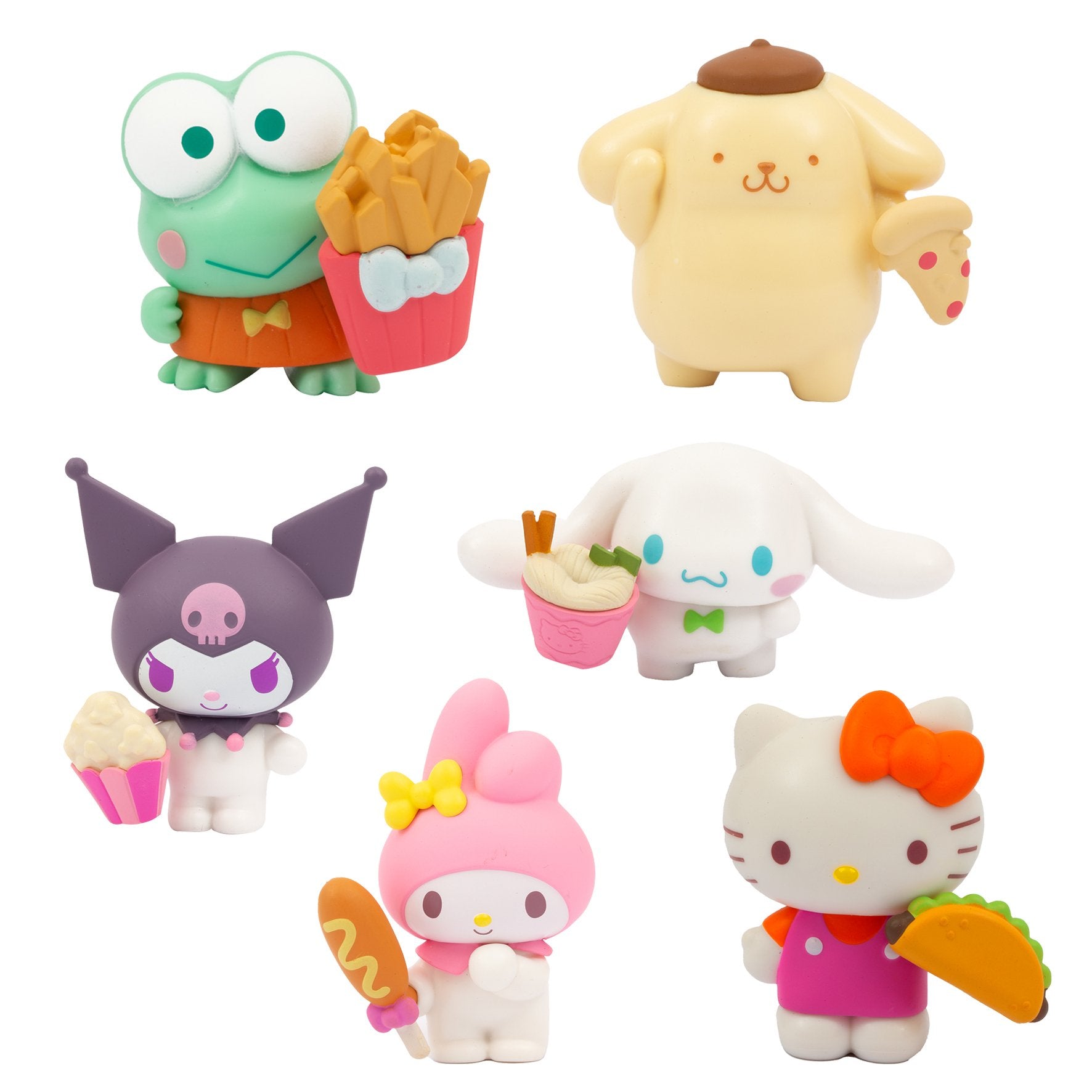 Blister 6 Figuras Hello Kitty 5cm