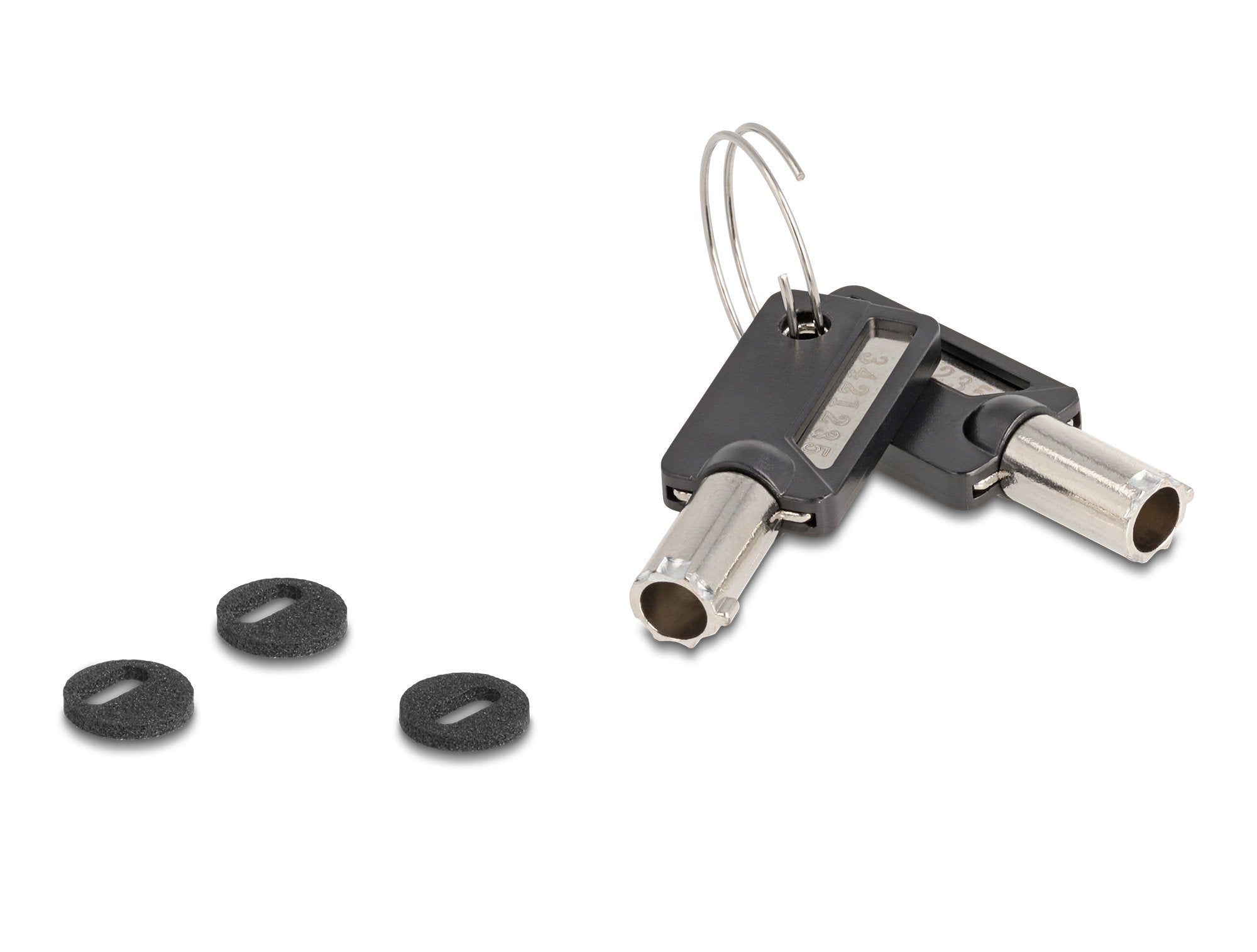 Navilock Dual Notebook Sicherungskabel