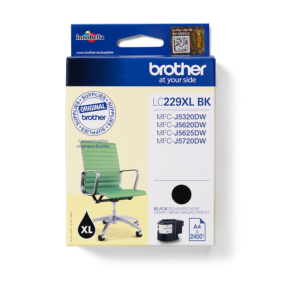 EAN 4977766735933 - Brother LC229XLBK cartucho de tinta 1 pieza(s) Original Negro imagen 1