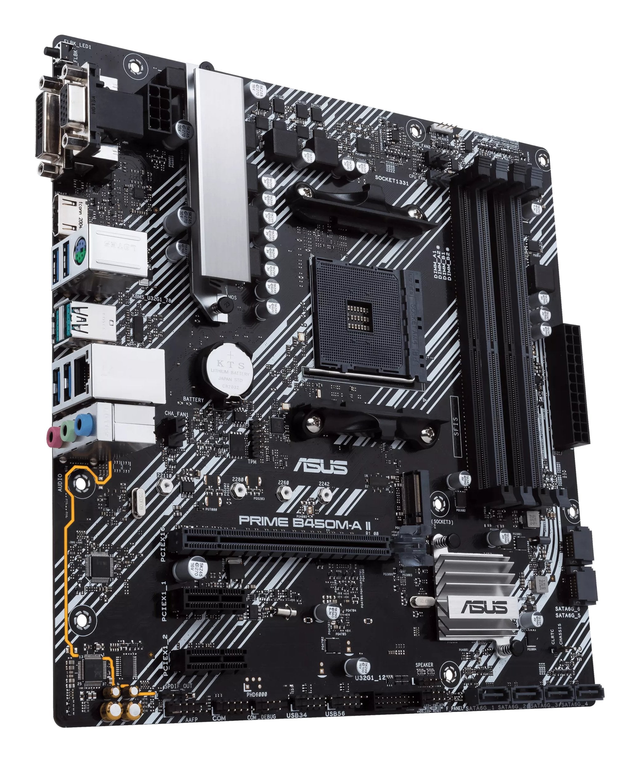 Placa Base Asus Am4 Prime B450m-K Ii M-Atx/2xddr4/4xsata6/2xusb 3.2/4x Usb2.0 90mb1600-M0eay0