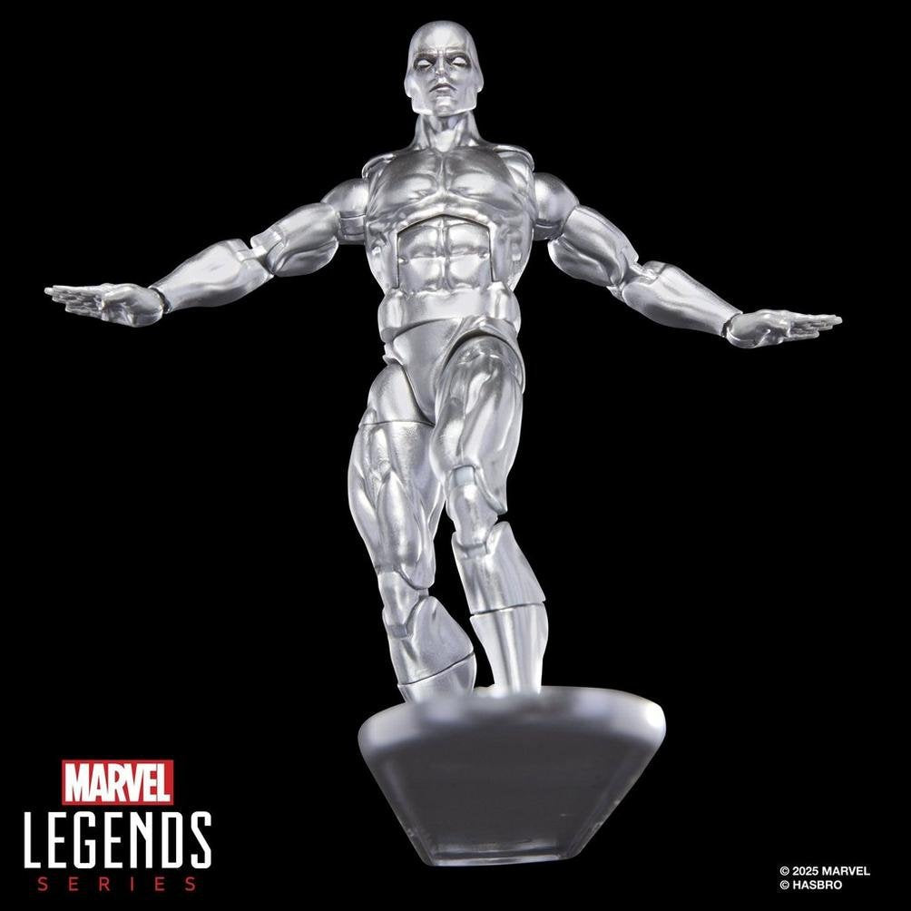 Figura Estela Plateada The Silver Surfer Marvel Legends Series 15cm