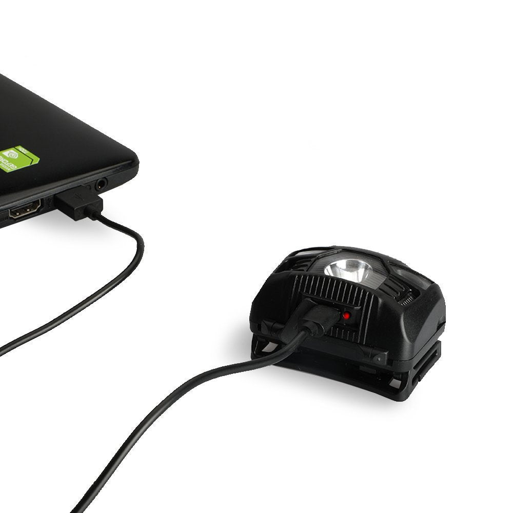 Linterna Montis Akumulatorowa Latarka Naglowna Z Sensorem Mt001 Negro Con Diadema Led