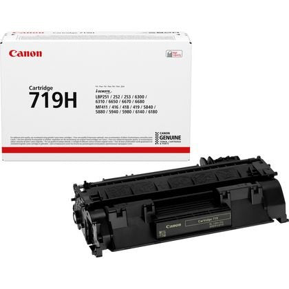 EAN 4960999915722 - Canon 719H cartucho de tóner 1 pieza(s) Original Negro imagen 1