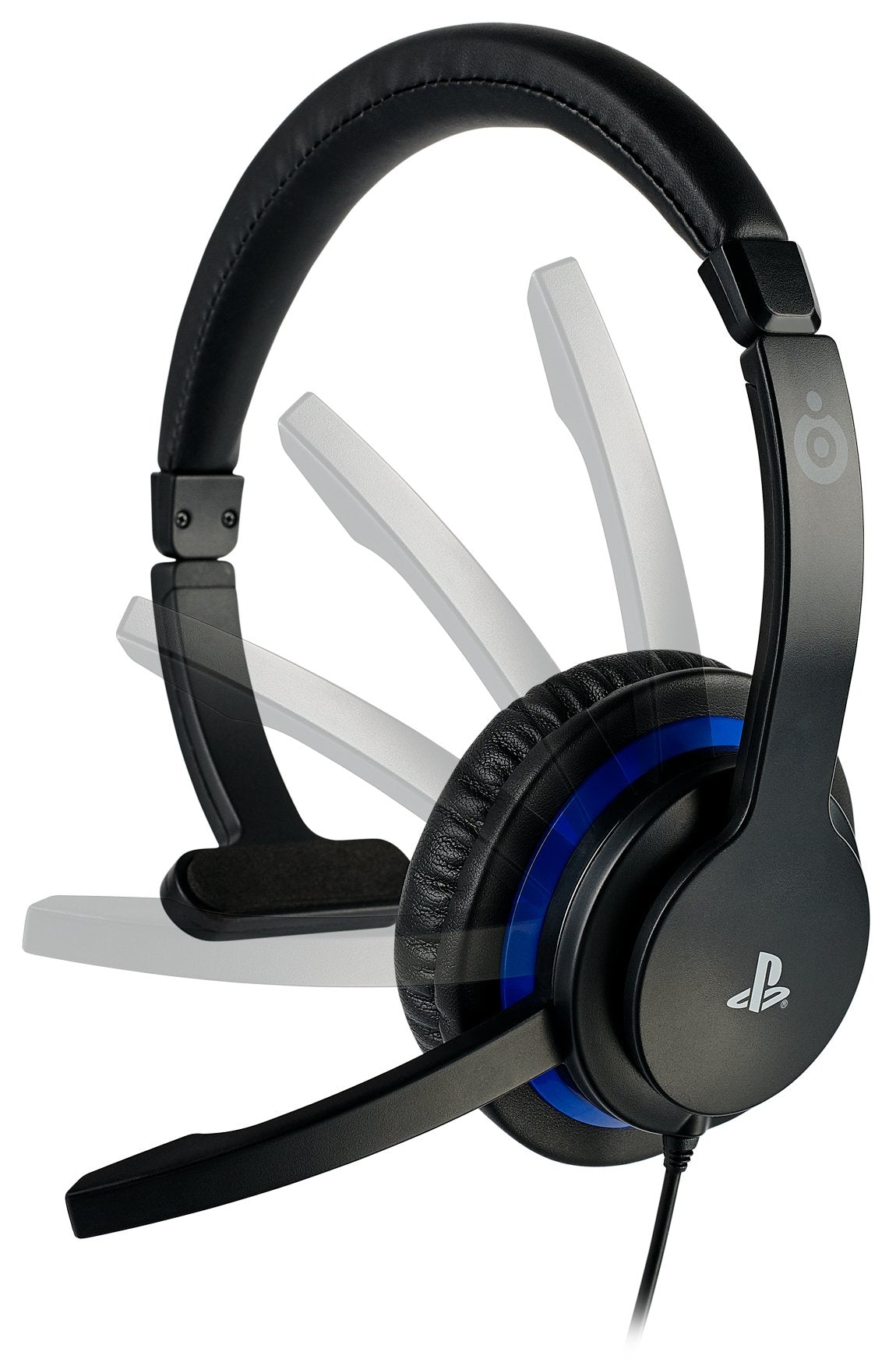 Auricular Licenciado Negro Ps4 Accs
