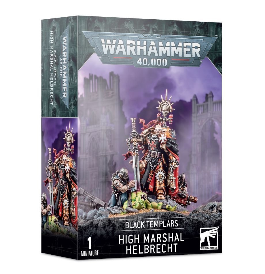 Warhammer 40k - Negro Templars Grand Snchal Helbrecht