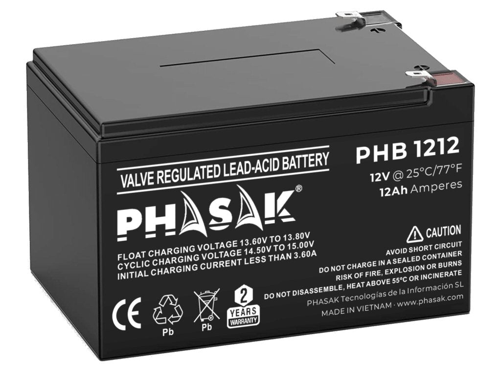 EAN 5605922050949 - Phasak PHB 1212 batería para sistema ups Sealed Lead Acid (VRLA) imagen 2