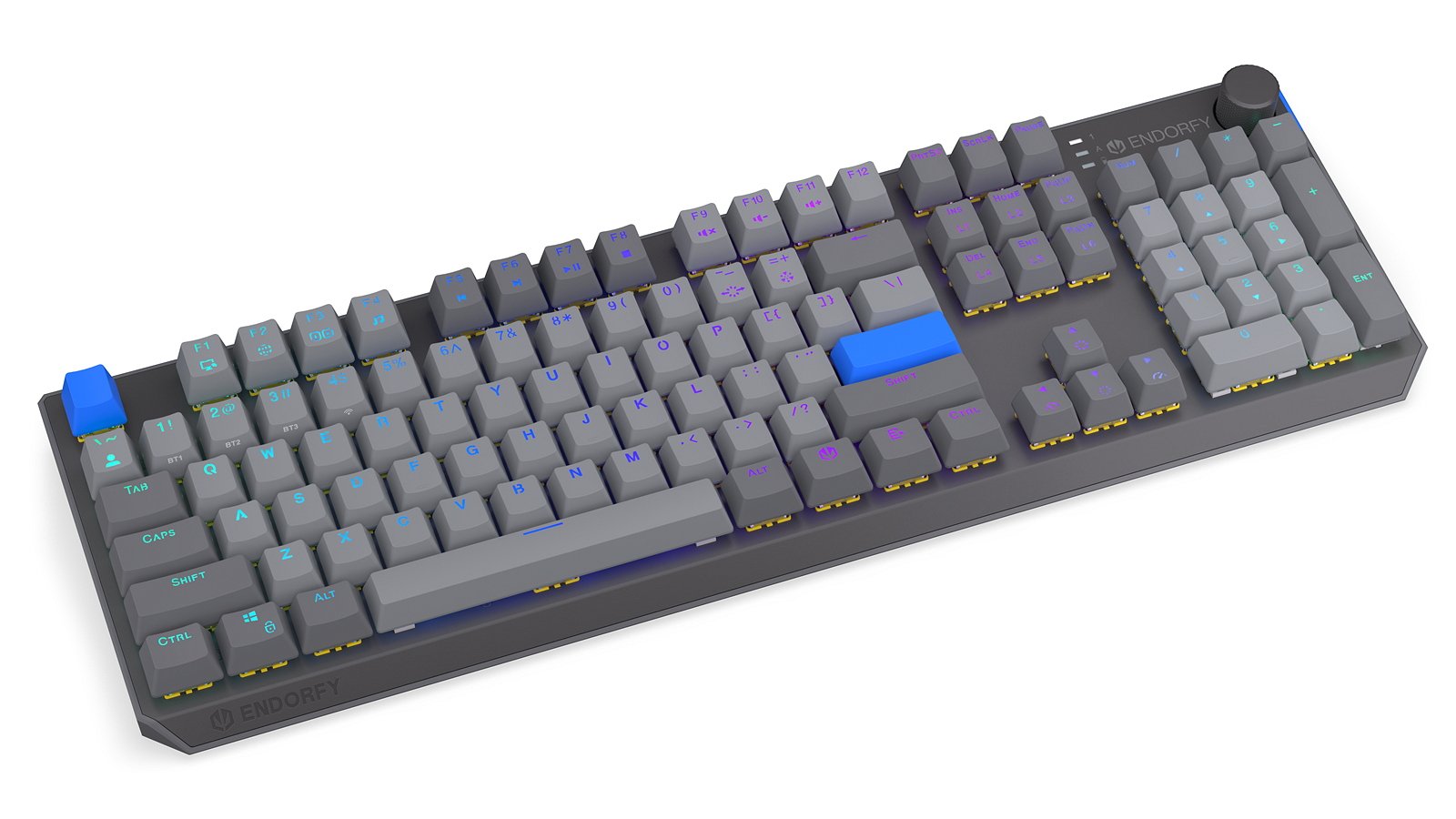 EAN 5903018666426 - ENDORFY Thock V2 teclado Juego USB + RF Wireless + Bluetooth QWERTY Inglés de EE. UU. Gris imagen 8