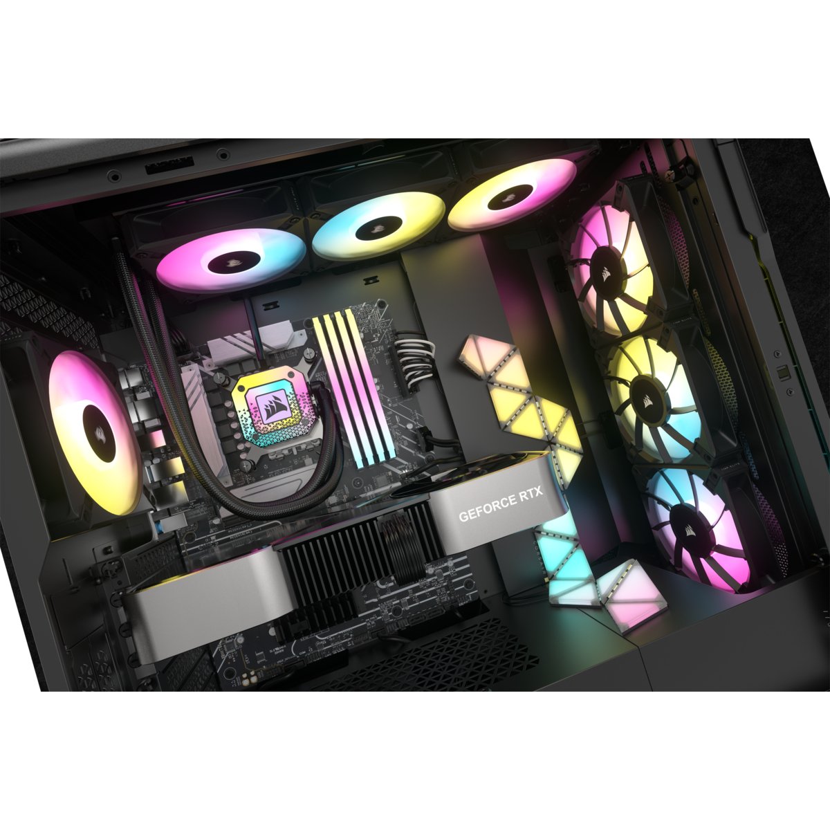 EAN 0840006683490 - Corsair iCUE H150i ELITE CAPELLIX XT Procesador Sistema de refrigeración líquida todo en uno 12 cm Negro imagen 9