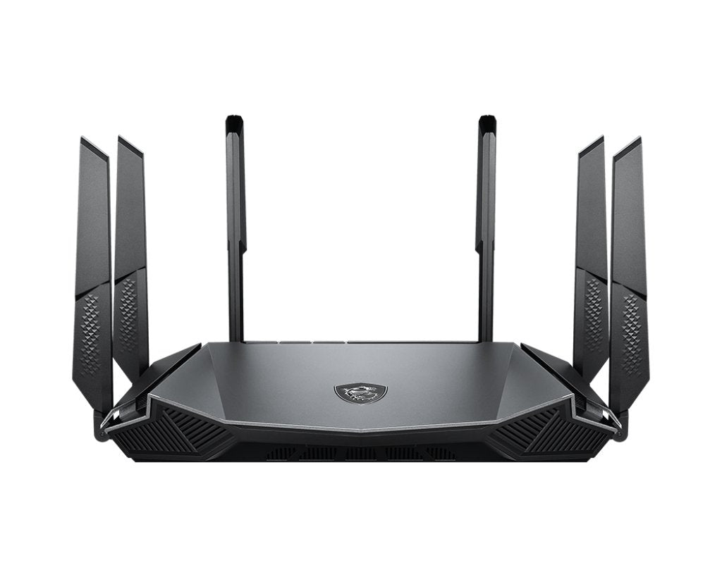 EAN 4719072983345 - MSI RadiX AX6600 WiFi 6 Tri-Band router inalámbrico Gigabit Ethernet Tribanda (2,4 GHz/5 GHz/5 GHz) Negro imagen 2