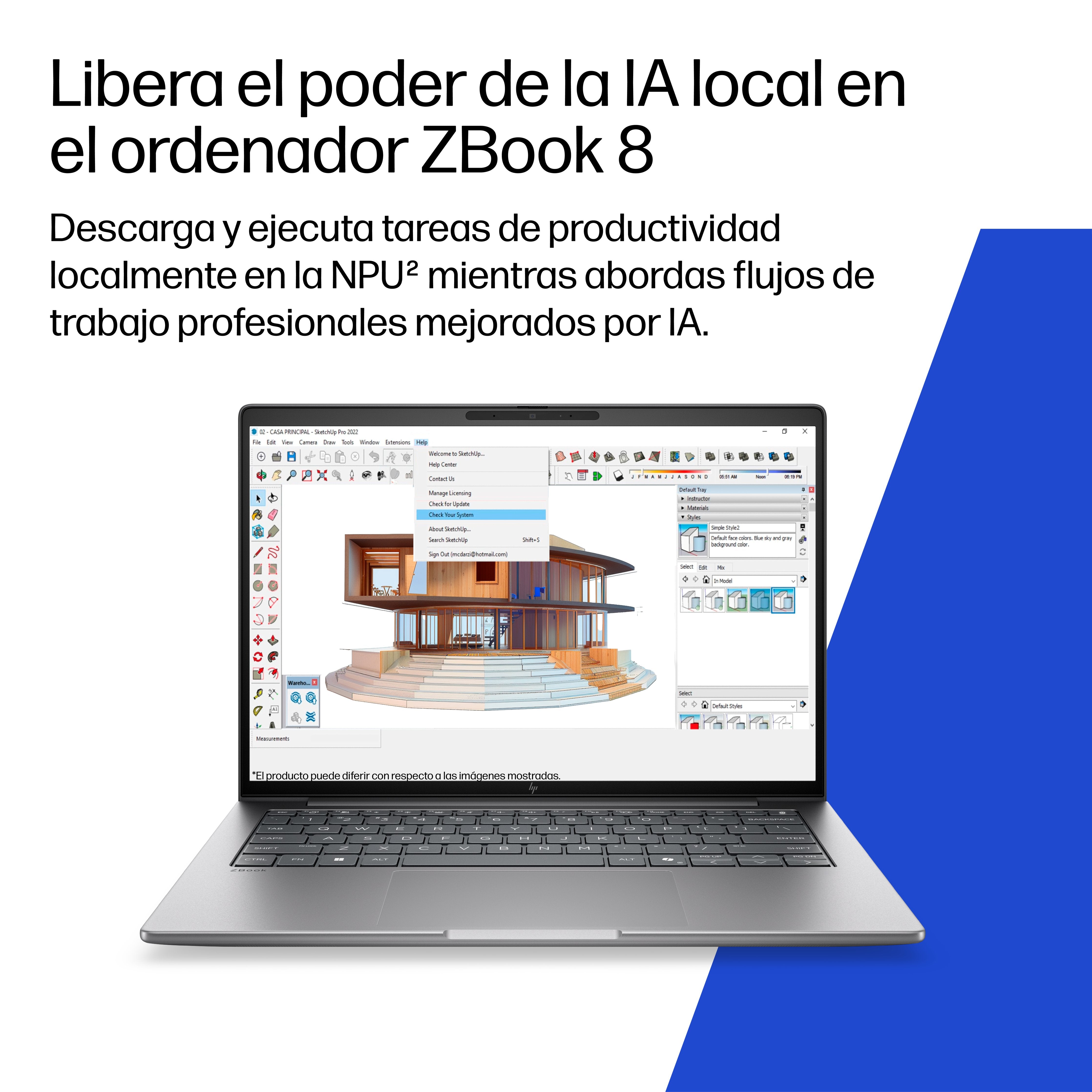 EAN 0826581384731 - HP DQ0D0ET ordenador portatil Copilot+ PC 40,6 cm (16") WUXGA 32 GB DDR5-SDRAM 1 TB SSD Wi-Fi 7 (802.11be imagen 6