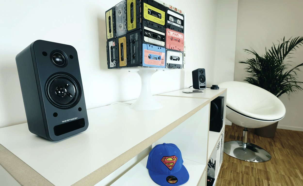 Altavoces Activos Wavemaster Mx3+ 2.1 Negro Minorista