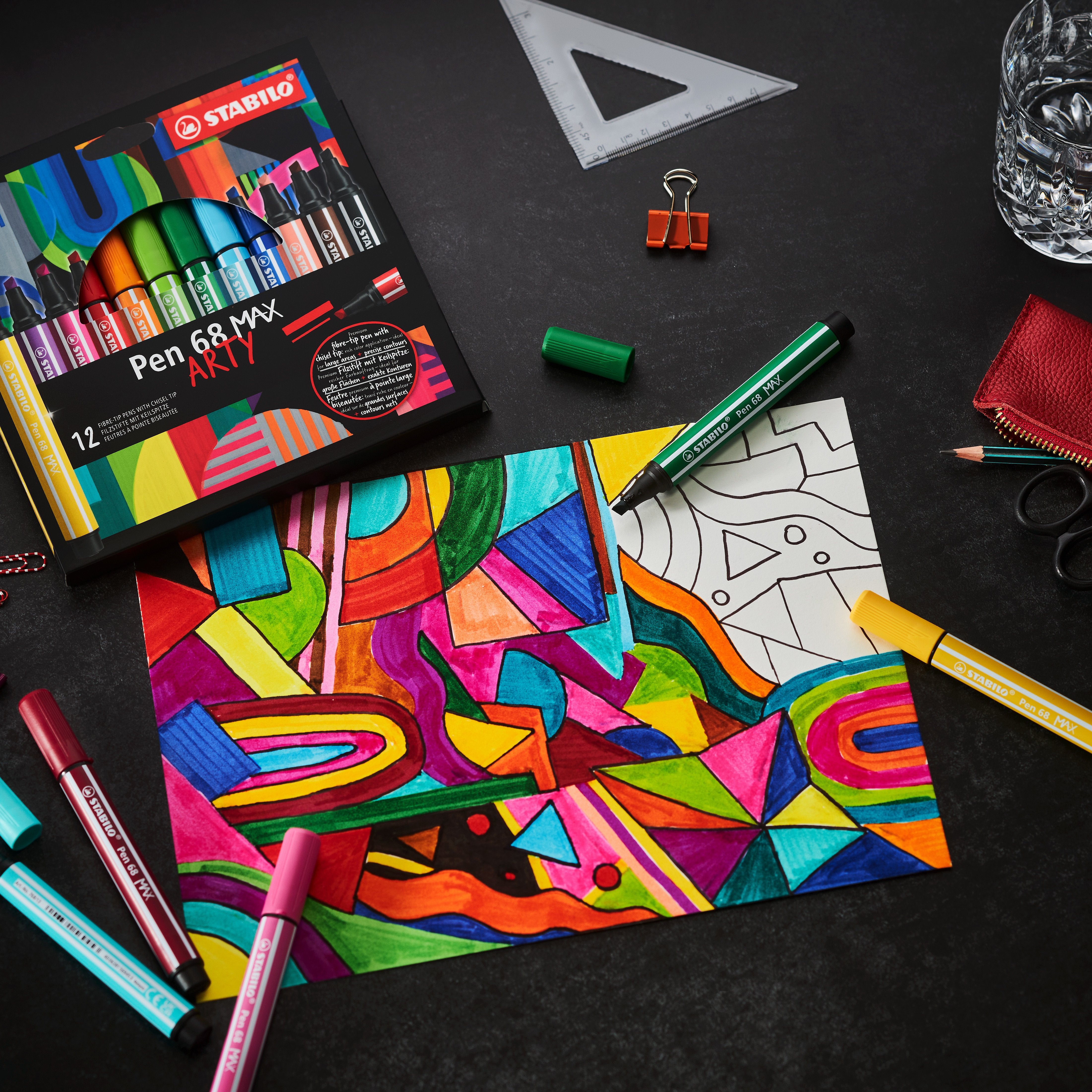 EAN 4006381590020 - STABILO Pen 68 MAX rotulador Colores surtidos 18 pieza(s) imagen 4