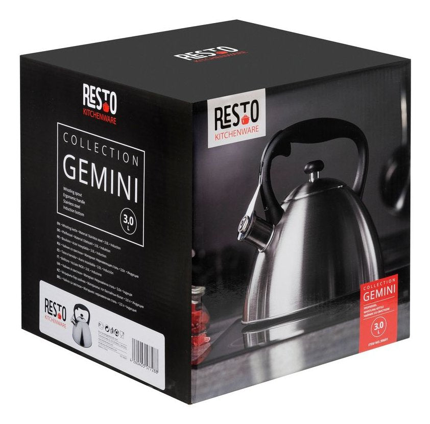 EAN 4260403577288 - Resto Kitchenware 90601 tetera 3 L Acero inoxidable imagen 9