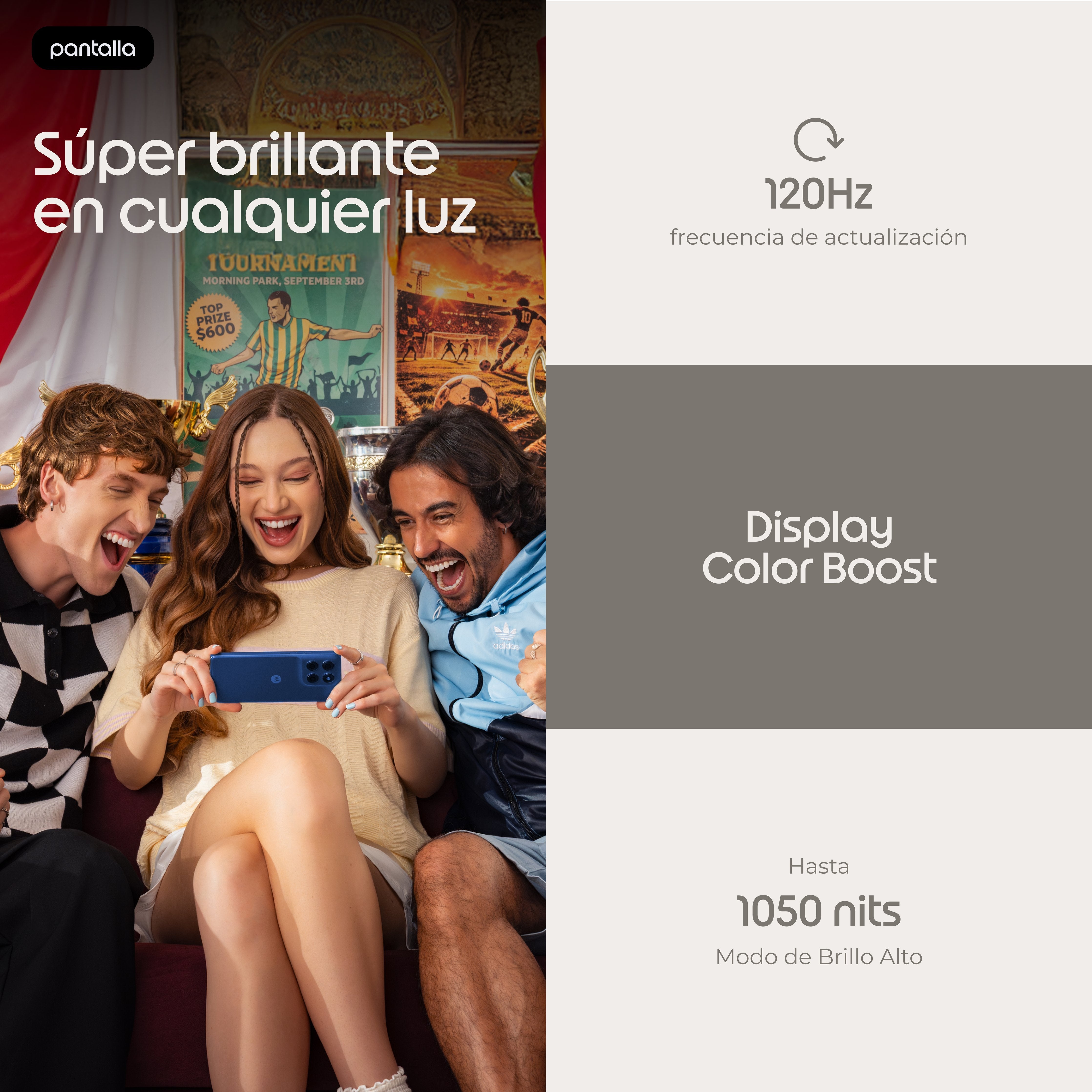 EAN 0840493620657 - Motorola moto g37 16,9 cm (6.67") SIM doble Android 16.0 5G USB Tipo C 4 GB 128 GB 5200 mAh Azul imagen 9