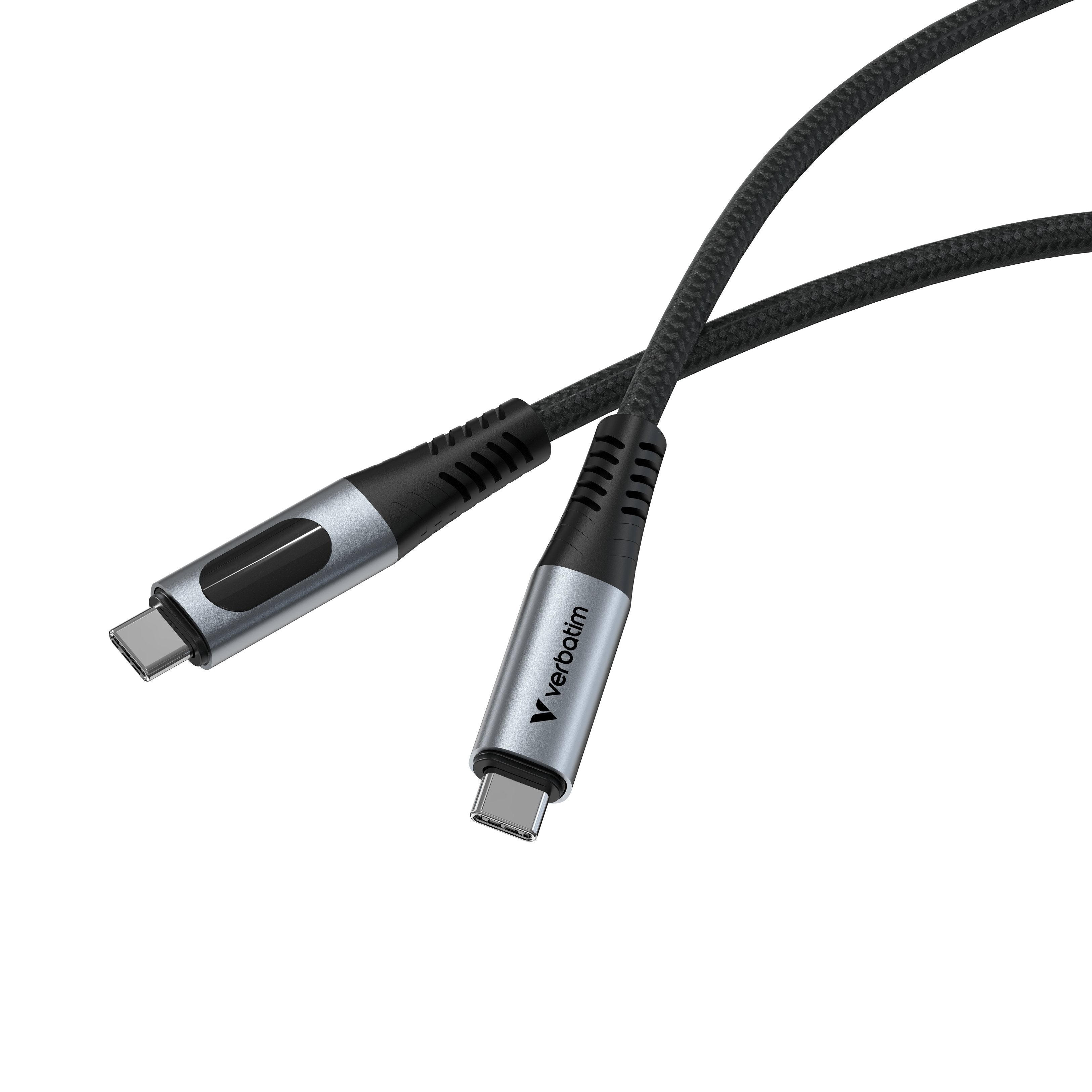 Verbatim Sync & Charge Usb C To Usb C 100w Display 120 Cm