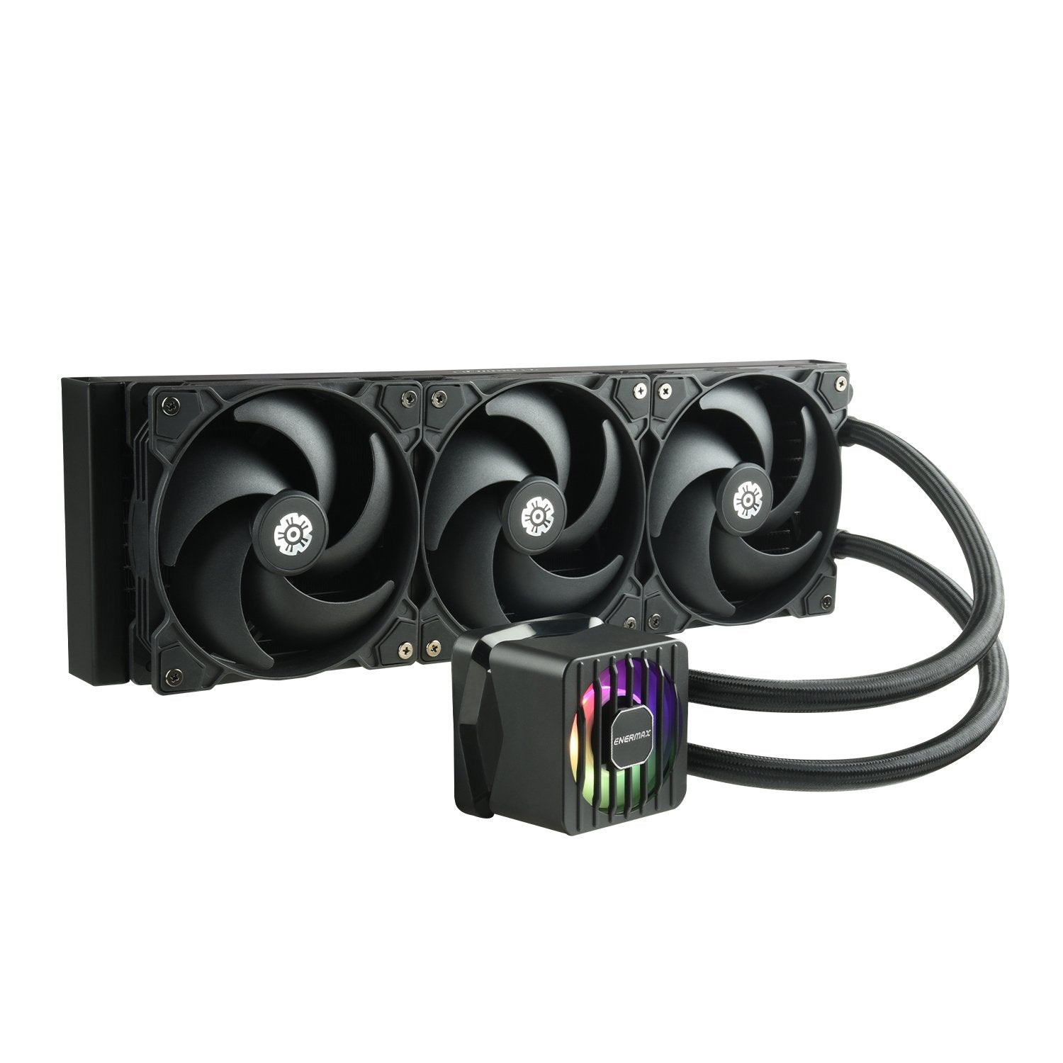 EAN 4713157727190 - Enermax LIQMAXFLO SR Procesador Kit de refrigeración líquida 12 cm Negro 1 pieza(s) imagen 2