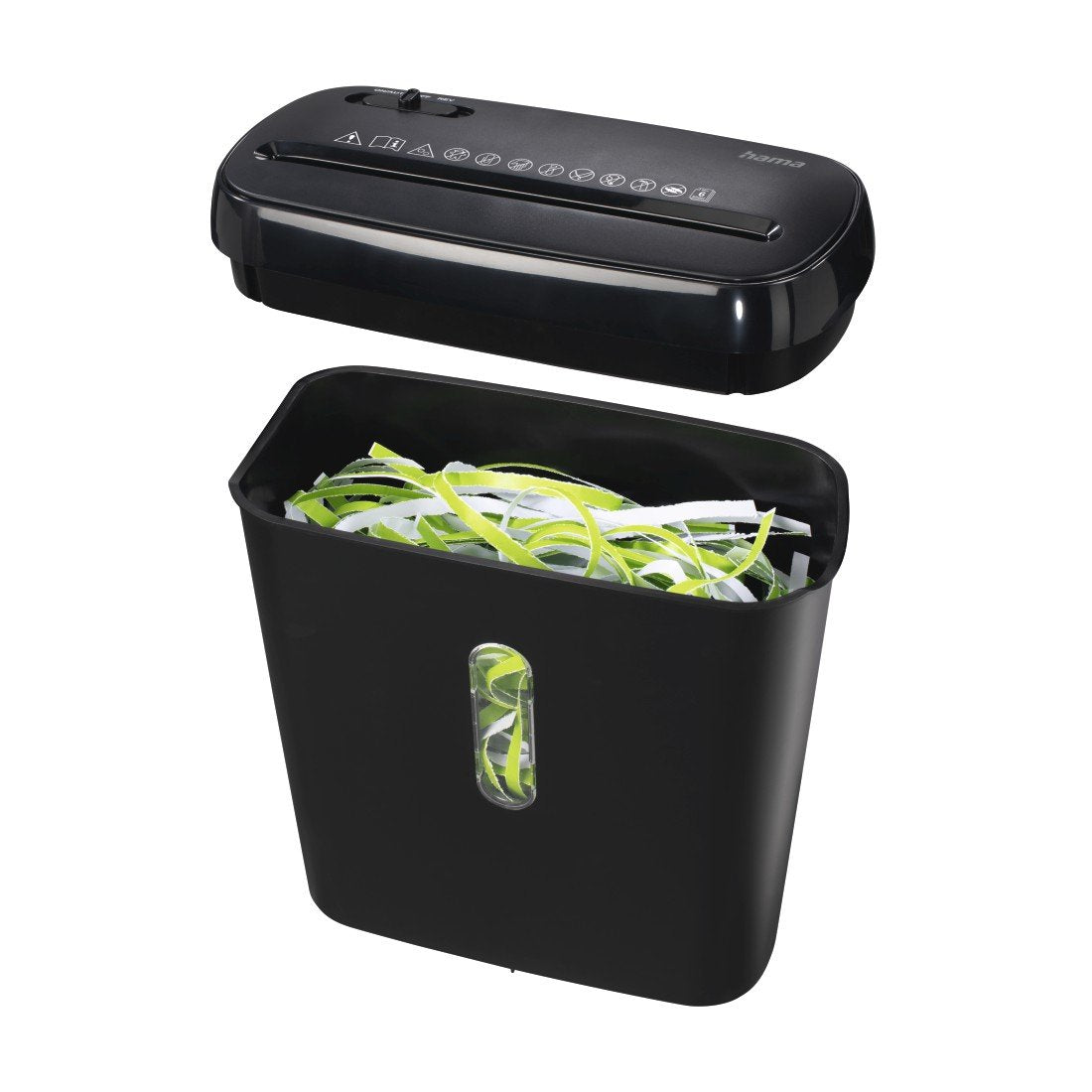 EAN 4007249505415 - Hama Basic S6 triturador de papel Corte en tiras 70 dB 22 cm imagen 3