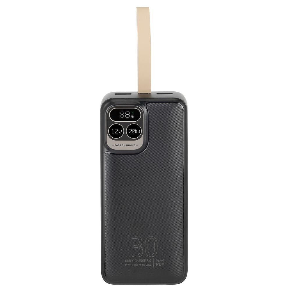 Rivacase Powerbank Va2585 30000mah Qc/Pd/Lcd 20w