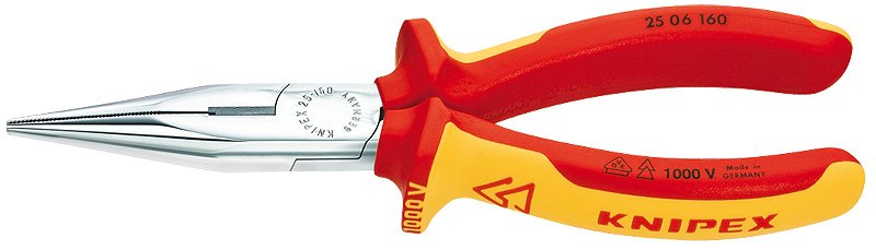 Knipex Alicates De Punta Fina 25 06 160 , Alicates De Agarre 2506160
