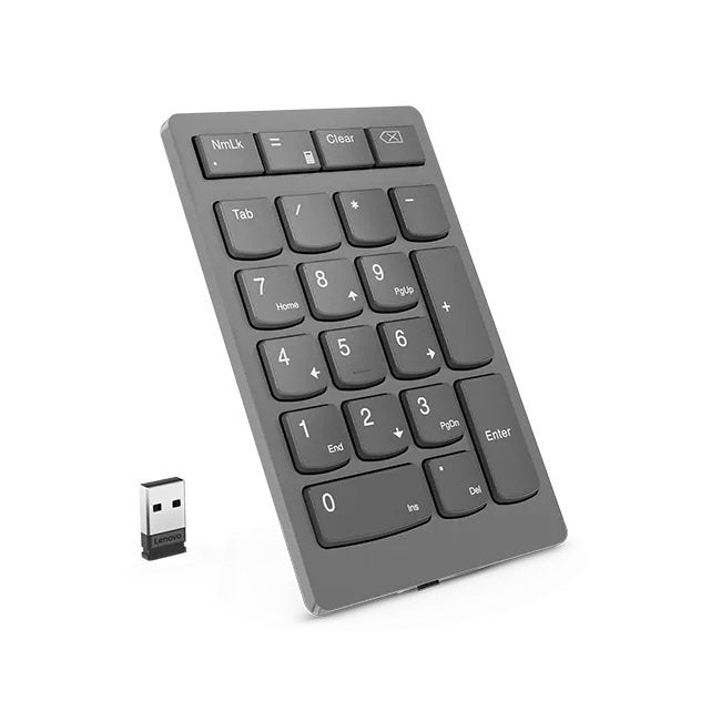 Lenovo Go Wireless Teclado Numérico Universal Bluetooth/Usb/Rf Wireless Gris