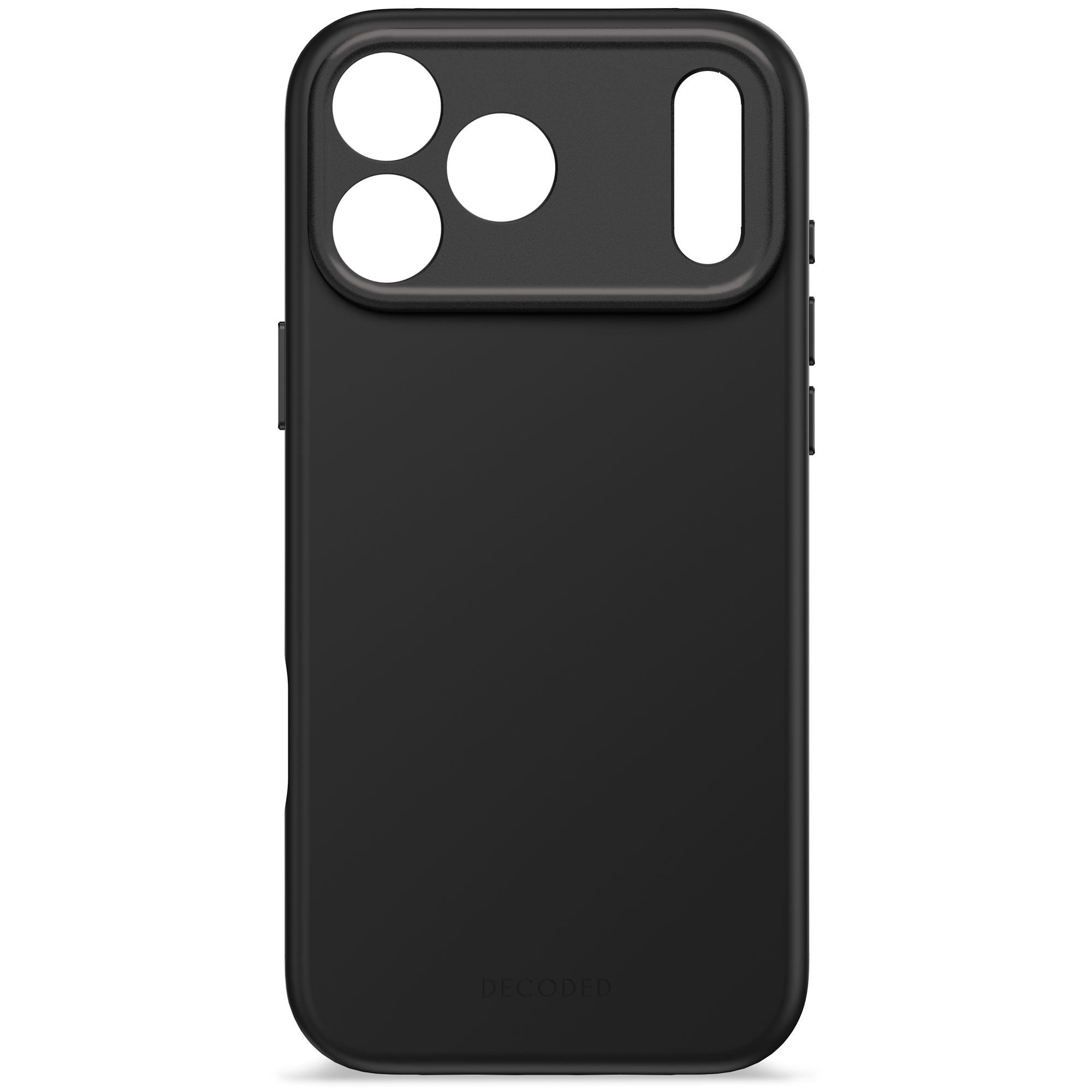 Decoded Silicone Backcover Apple Iphone 17 Pro Max Phantom Black Funda Para Iphone 17 Pro Max 17,5 Cm (6.9") Negro