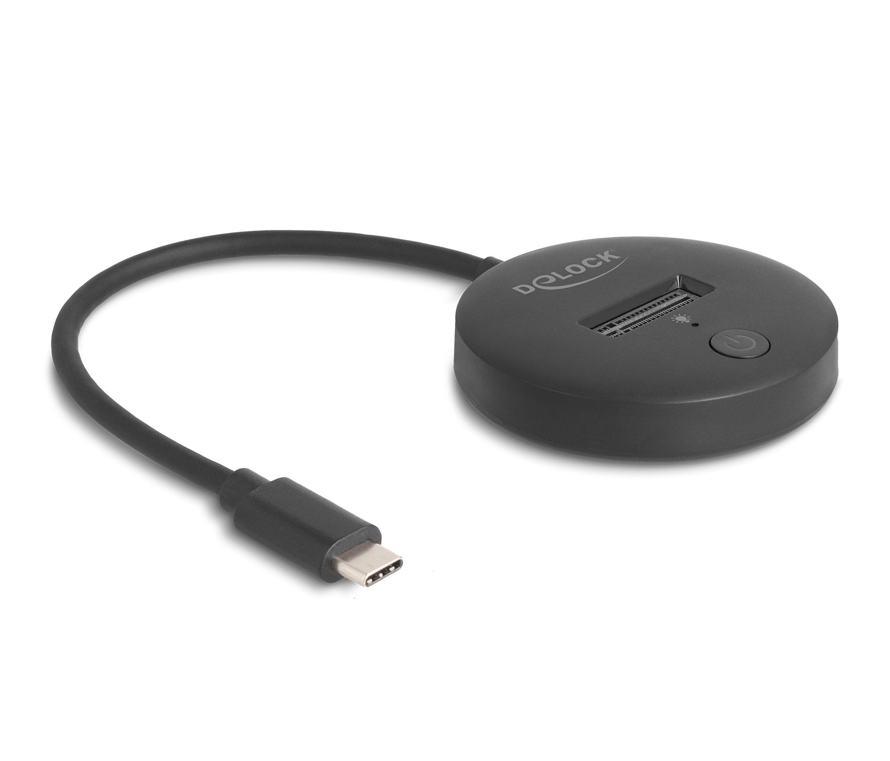 Delock 64254 M.2 Estación De Acoplamiento Para M.2 Nvme / Sata Ssd Con Usb 10 Gbps Usb Type-C Macho