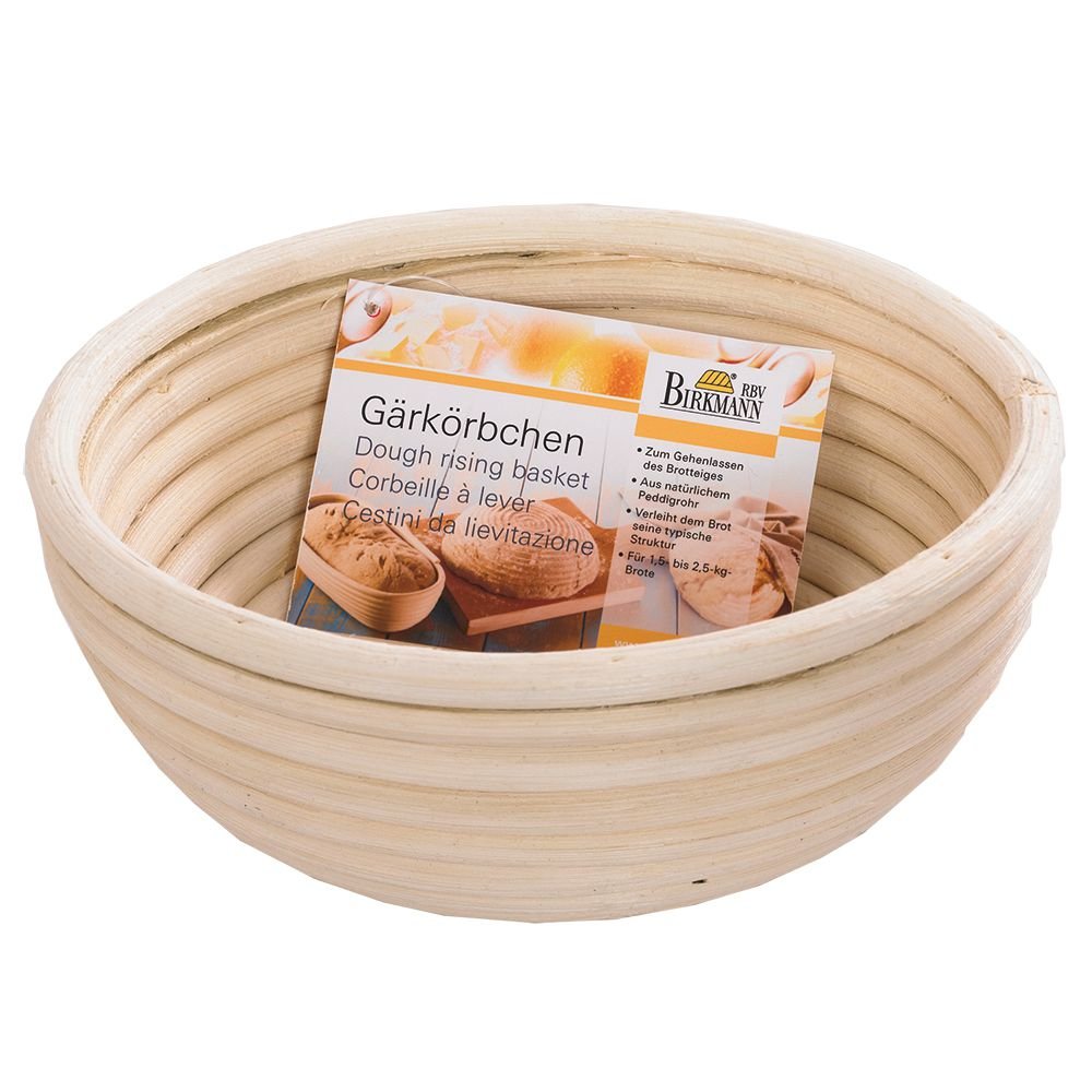 Birkmann 208964 Gärkörbchen, Peddigrohr, Ø 18 Cm